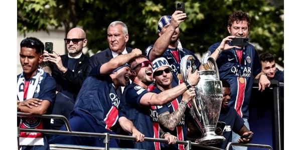 Paris Saint-Germain gewann verzweifelt die Champions League